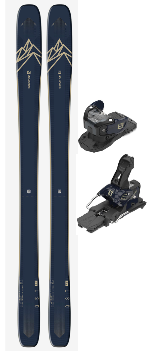 have på tåbelig Blive kold Salomon QST 99 Ski 174cm with Warden MNC 13 Binding – Coyoti.com