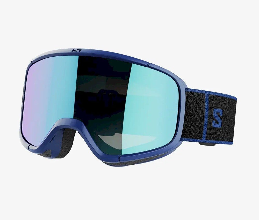Sommetider teater Udpakning Salomon Aksium 2.0 Ski Snowboard Goggles Blue Frame Uni Mid Blue Lens –  Coyoti.com